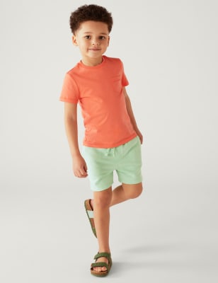 

Boys M&S Collection Pure Cotton Plain T-Shirt (2-7 Yrs) - Orange, Orange