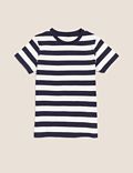 Organic Cotton Striped T-Shirt (2-7 Yrs)