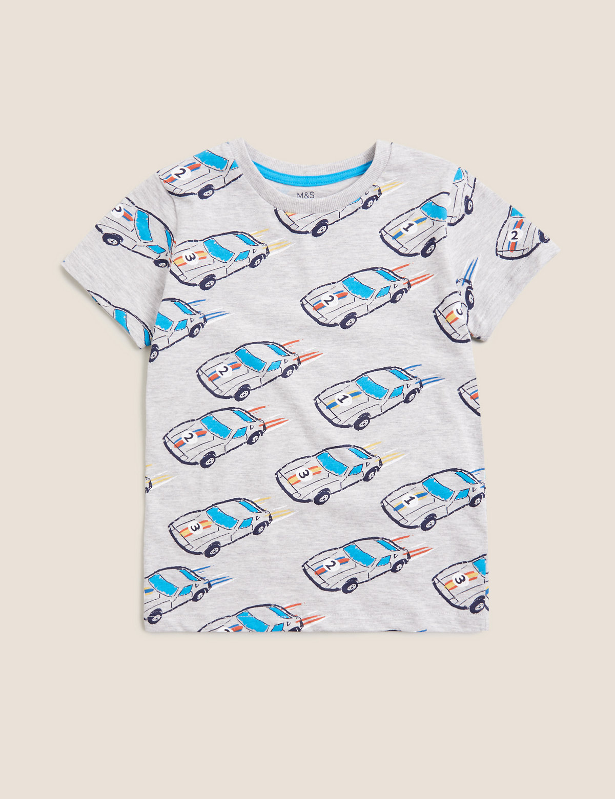 Cotton Car T-Shirt (2-7 Yrs)