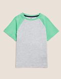 Cotton Rich Raglan T-Shirt (2-7 Yrs)