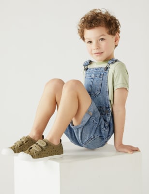 

Boys M&S Collection Denim Dungarees (2-8 Yrs), Denim