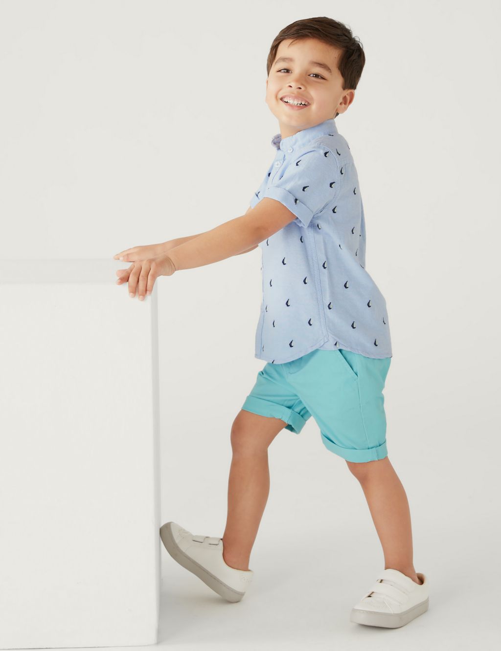 Pure Cotton Top & Bottom Outfit (2-8 Yrs) image 1
