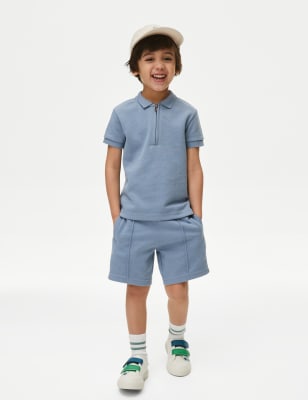 Polo Shirt And Shorts Set (2-8 Yrs)