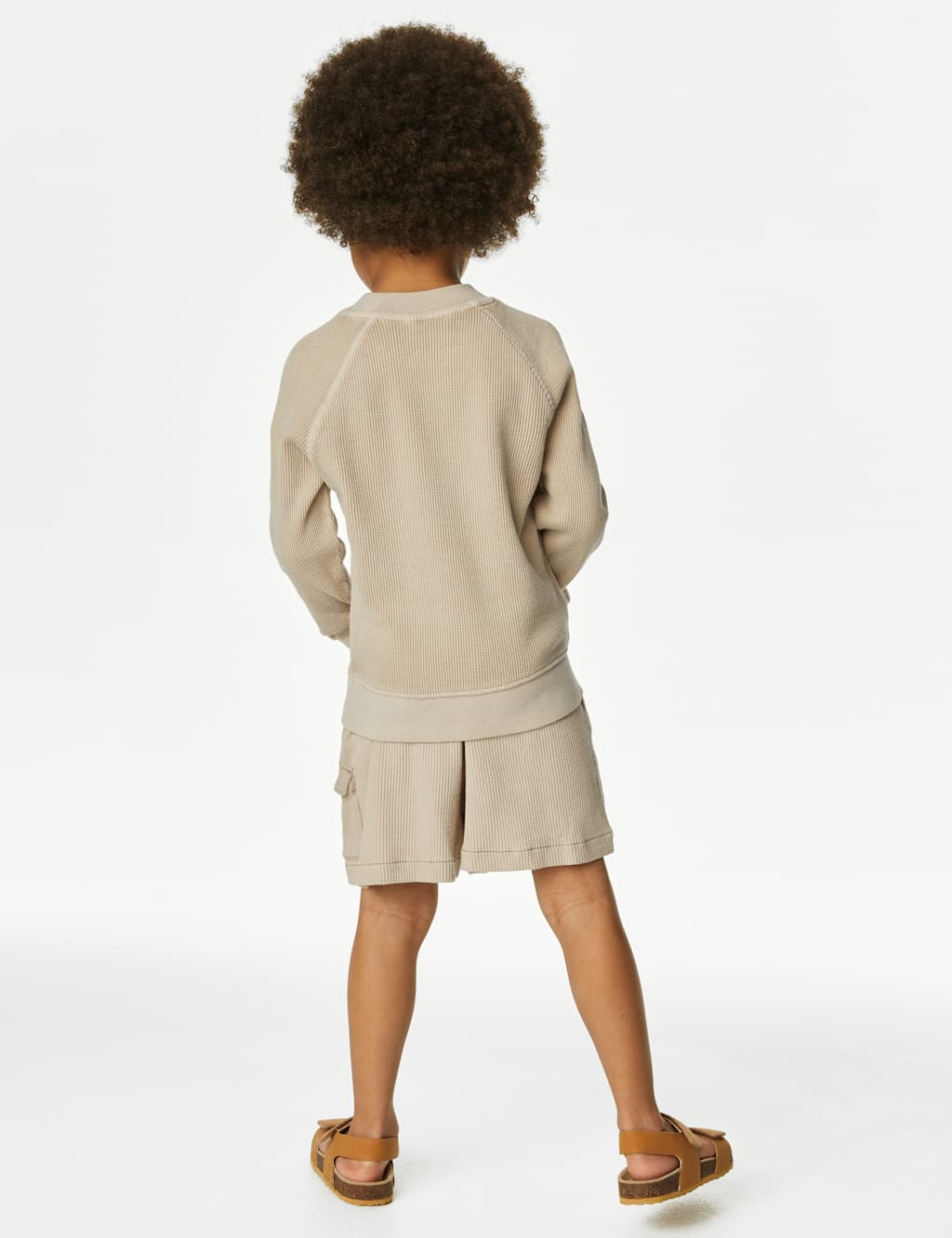 M&S 2 Piece Pure Cotton Printed Boys Outfit main image 0