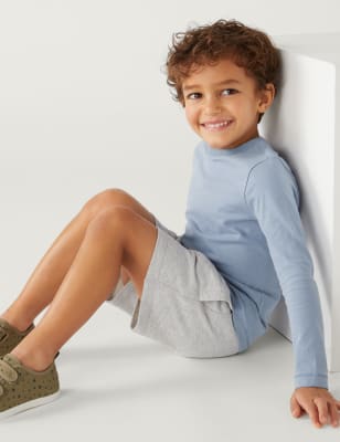 

Boys M&S Collection Pure Cotton Plain Top (2-7 Yrs) - Medium Blue, Medium Blue