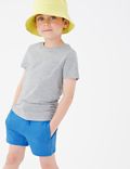 Σύνολο με τοπ με και παντελόνι και υψηλή περιεκτικότητα σε βαμβάκι (2-7 ετών)