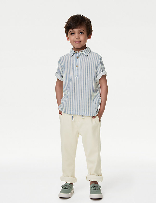 2pc Cotton Rich Top & Bottom Outfit (2-8 Yrs) - IL
