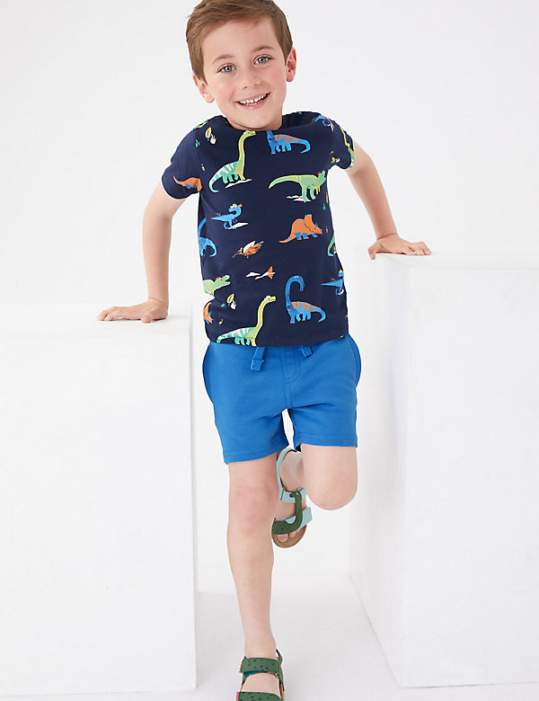 Cotton Rich Dinosaur Top & Bottom Outfit (2-7 Yrs) - CZ