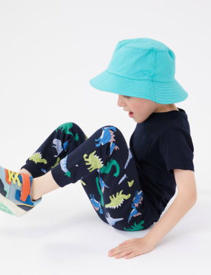 

Boys M&S Collection Cotton Rich Dinosaur Top & Bottom Outfit (2-7 Yrs) - Navy Mix, Navy Mix