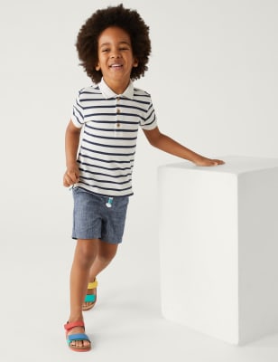 

M&S Collection Conjunto 100% algodón con parte de arriba y de abajo (2-8 años) - Multi, Multi
