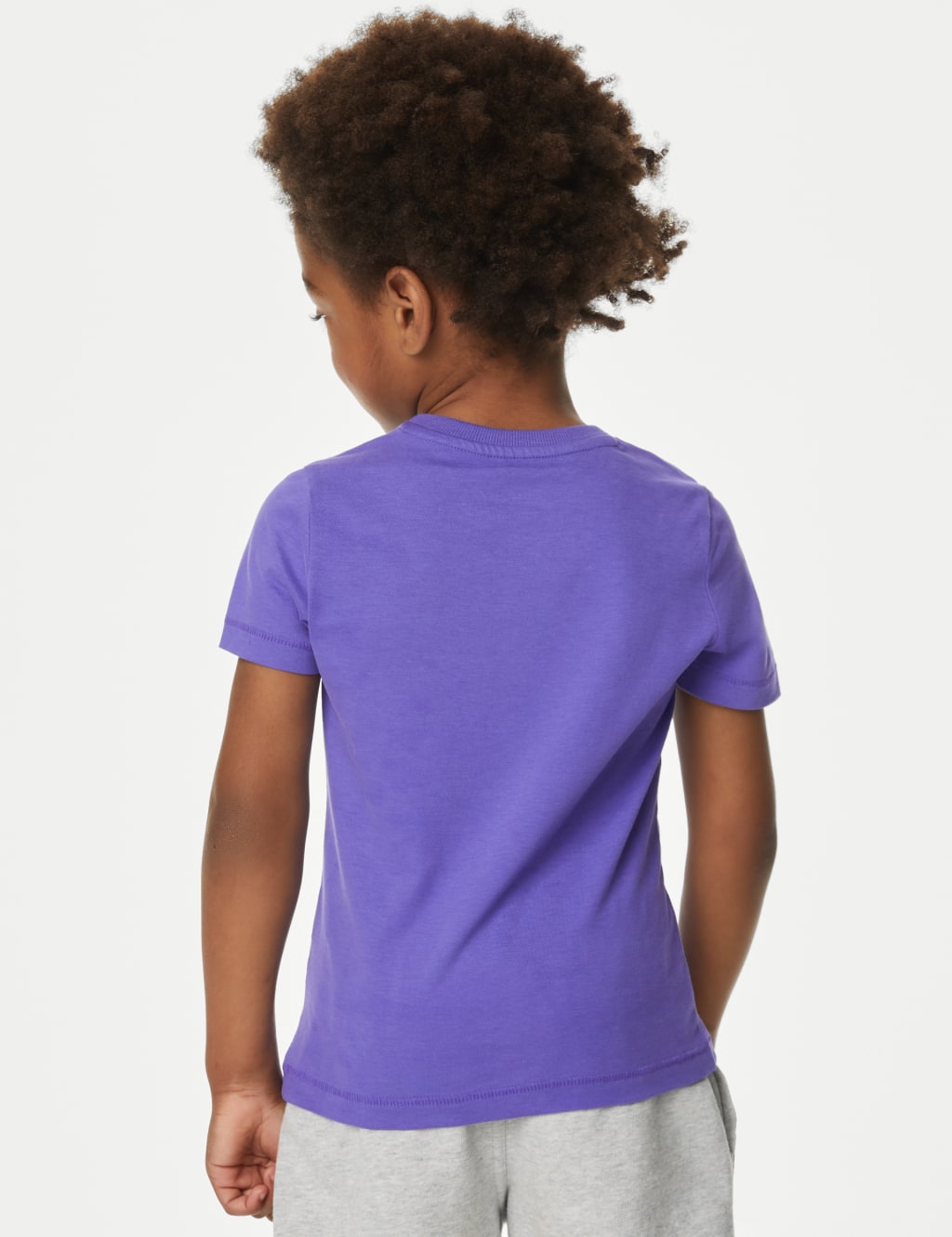 Pure Cotton Slogan T-Shirt (2-8 Yrs) image 3