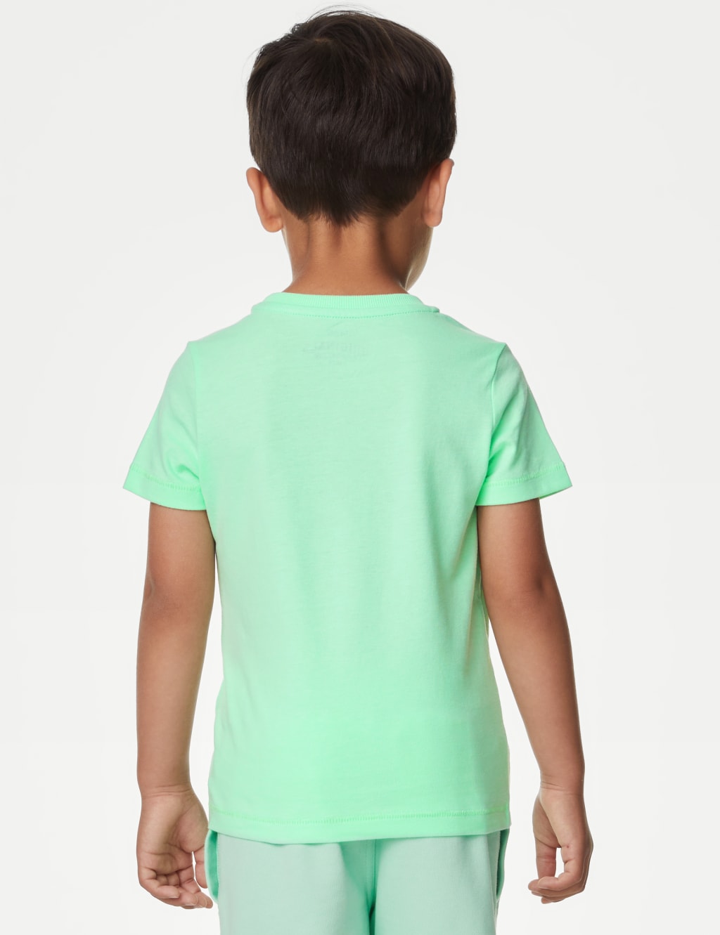Pure Cotton Slogan T-Shirt (2-8 Yrs) image 2