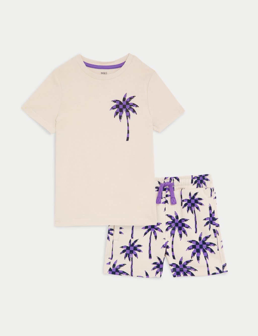 2pc Pure Cotton Palm Tree Outfit (2-8 Yrs) image 2