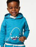 2pc Cotton Rich Shark Top & Bottom Outfit (2-8 Yrs)