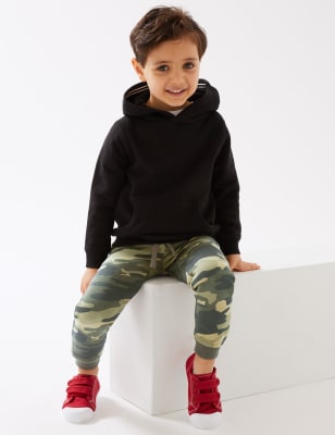 Organic Cotton Camouflage Joggers