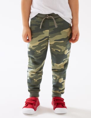 Organic Cotton Camouflage Joggers