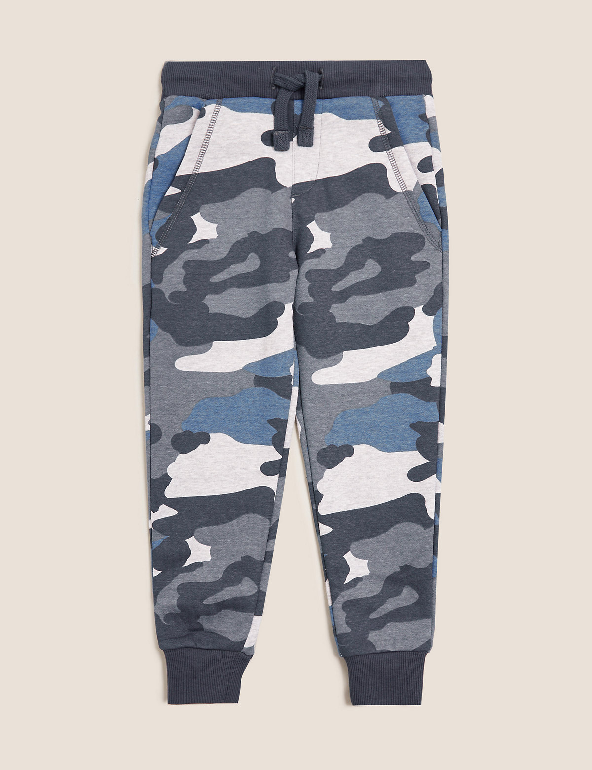 Cotton Rich Camouflage Joggers (2-7 Yrs)