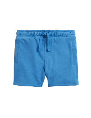 

M&S Collection Pantalón corto de algodón (2-7 años) - Medium Blue, Medium Blue