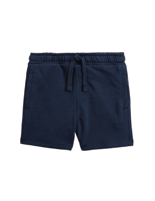 

M&S Collection Shorts mit hohem Baumwollanteil (2-7 J.) - Navy, Navy