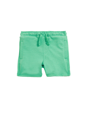 

Boys M&S Collection Cotton Rich Shorts (2-7 Yrs) - Green, Green
