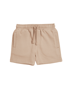 

M&S Collection Shorts mit hohem Baumwollanteil (2-7 J.) - Camel, Camel