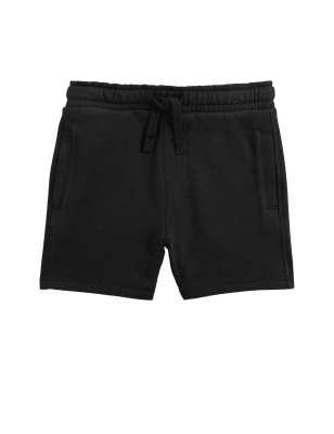 

M&S Collection Pantalón corto de algodón (2-7 años) - Black, Black
