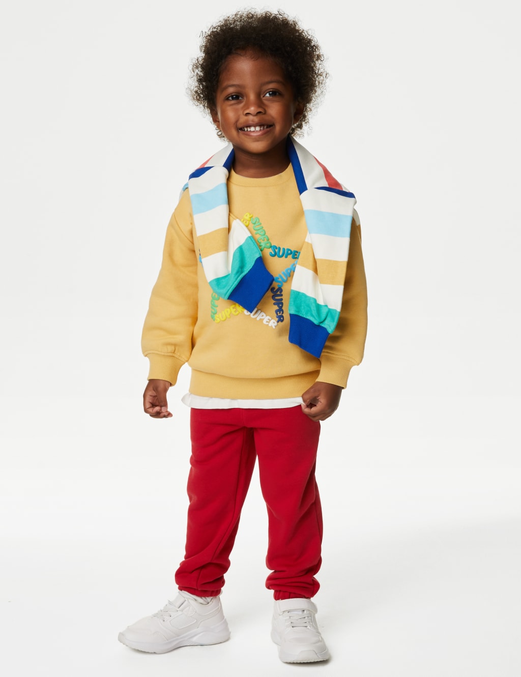 Cotton Rich Joggers (2-8 Yrs) image 1