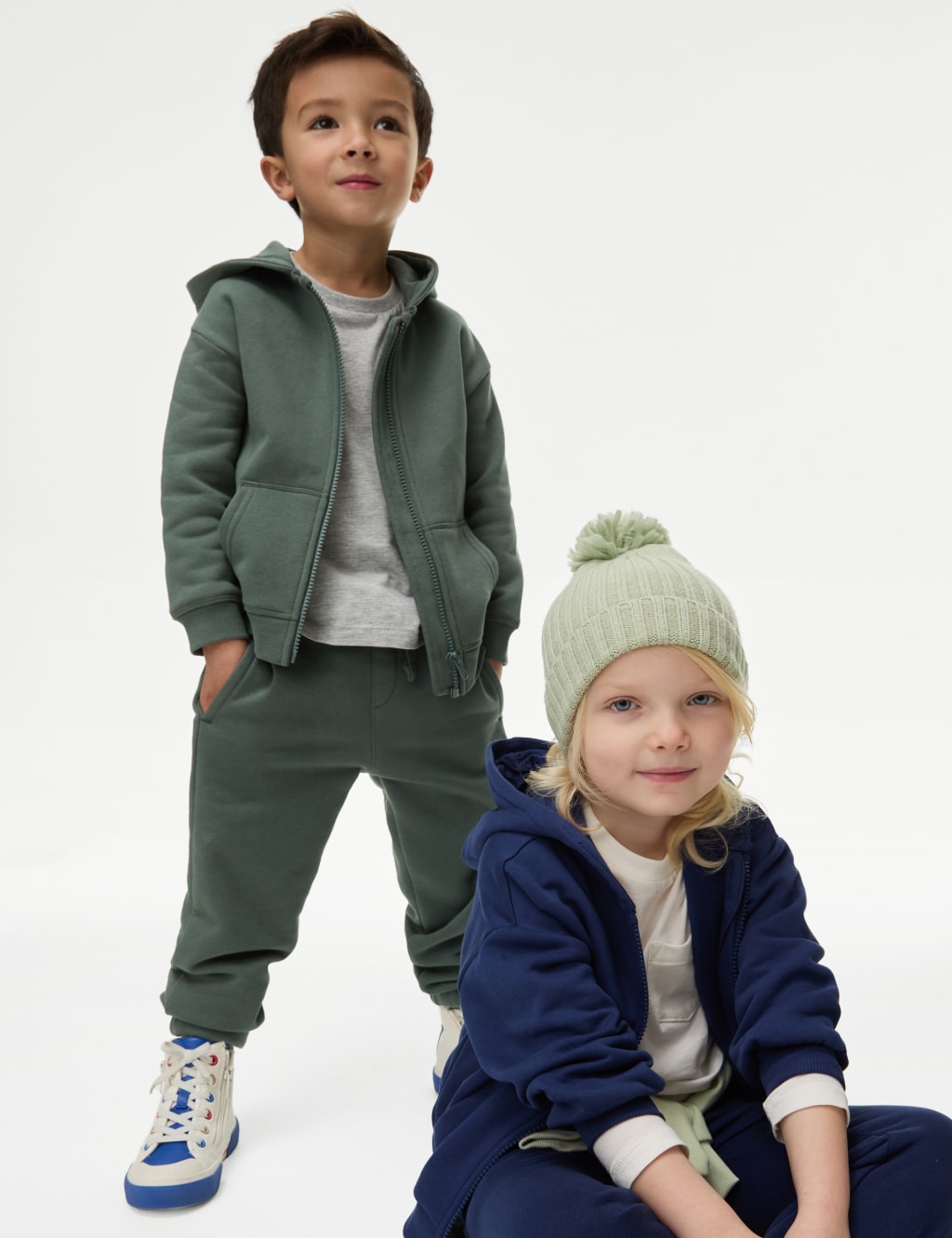 Cotton Rich Joggers (2-8 Yrs) image 1