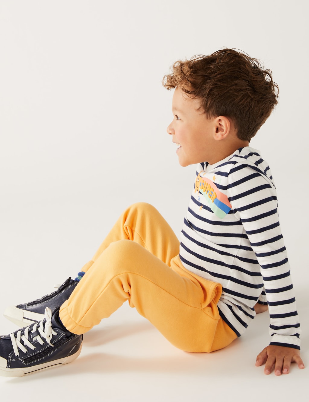 Cotton Rich Joggers (2-8 Yrs) image 1