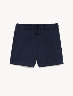 Cotton Rich Plain Shorts (2-8 Yrs)