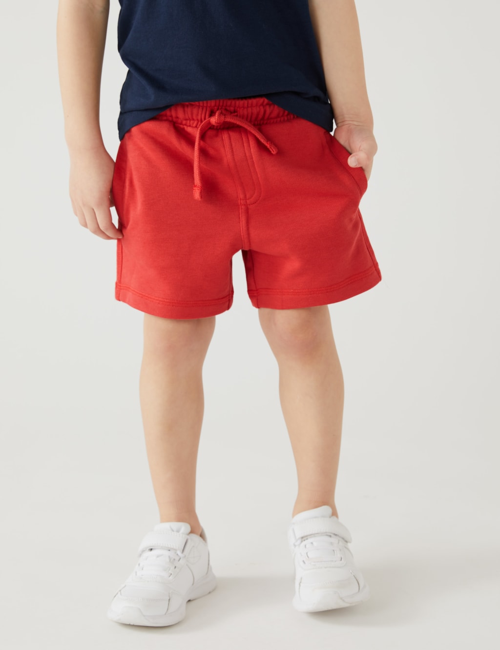 Cotton Rich Plain Shorts (2-8 Yrs) image 3
