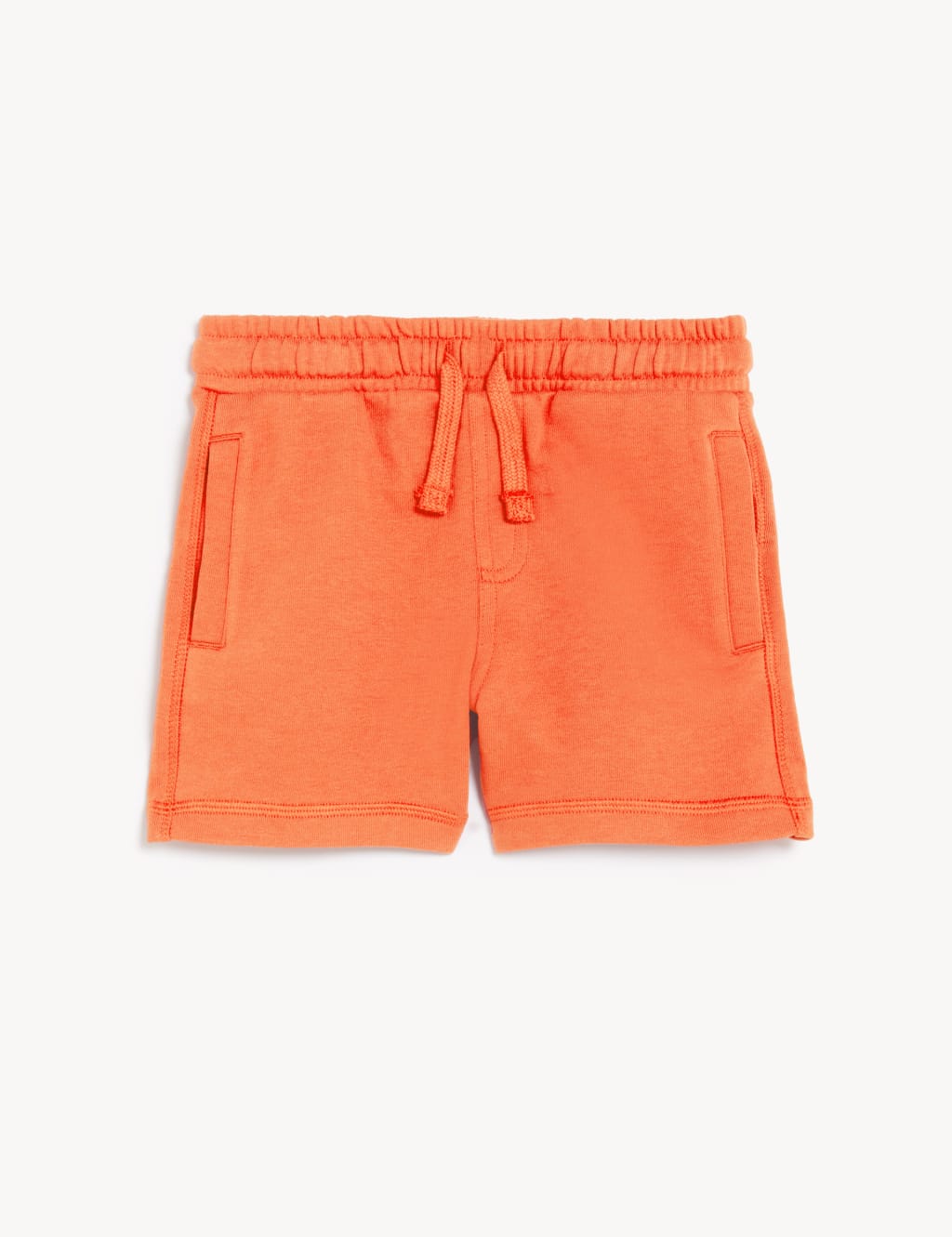 Cotton Rich Plain Shorts (2-8 Yrs) image 2