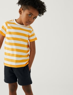

Boys M&S Collection Cotton Rich Plain Shorts (2-8 Yrs) - Black, Black