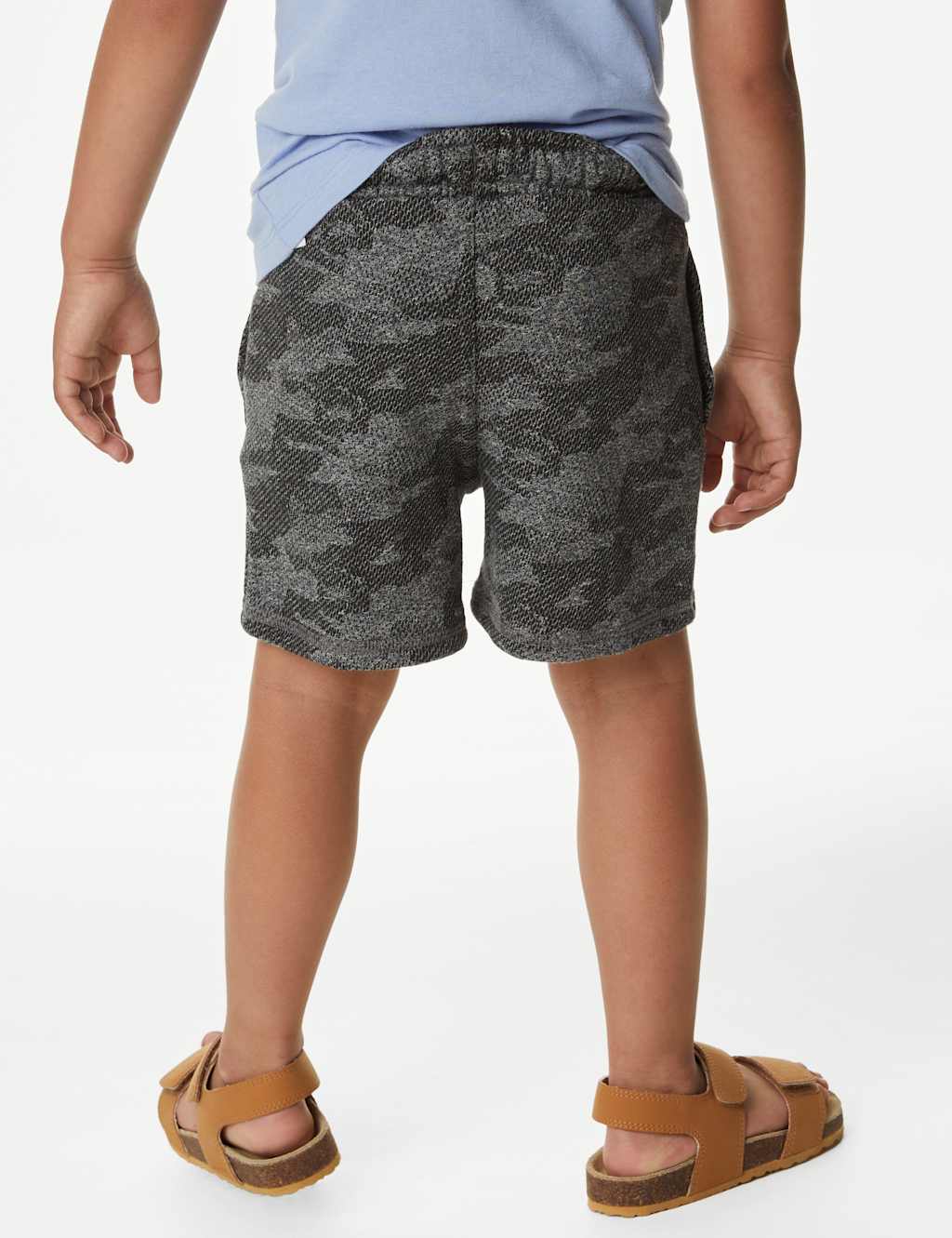 Cotton Rich Camouflage Shorts (2-8 Yrs) image 3