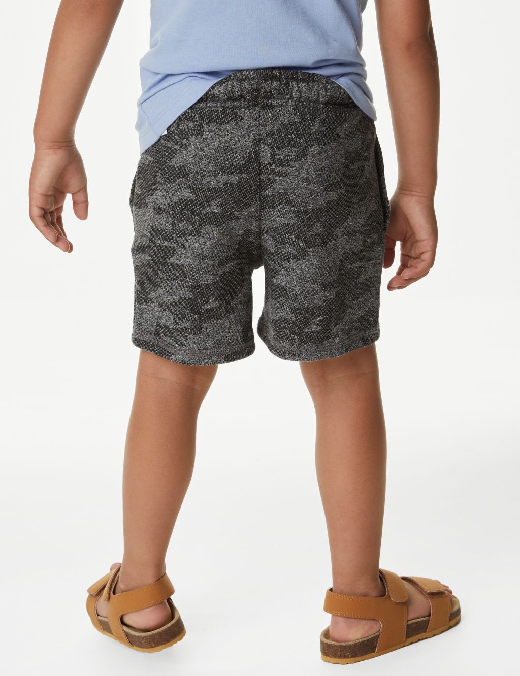 Cotton Rich Camouflage Shorts (2-8 Yrs) image 3