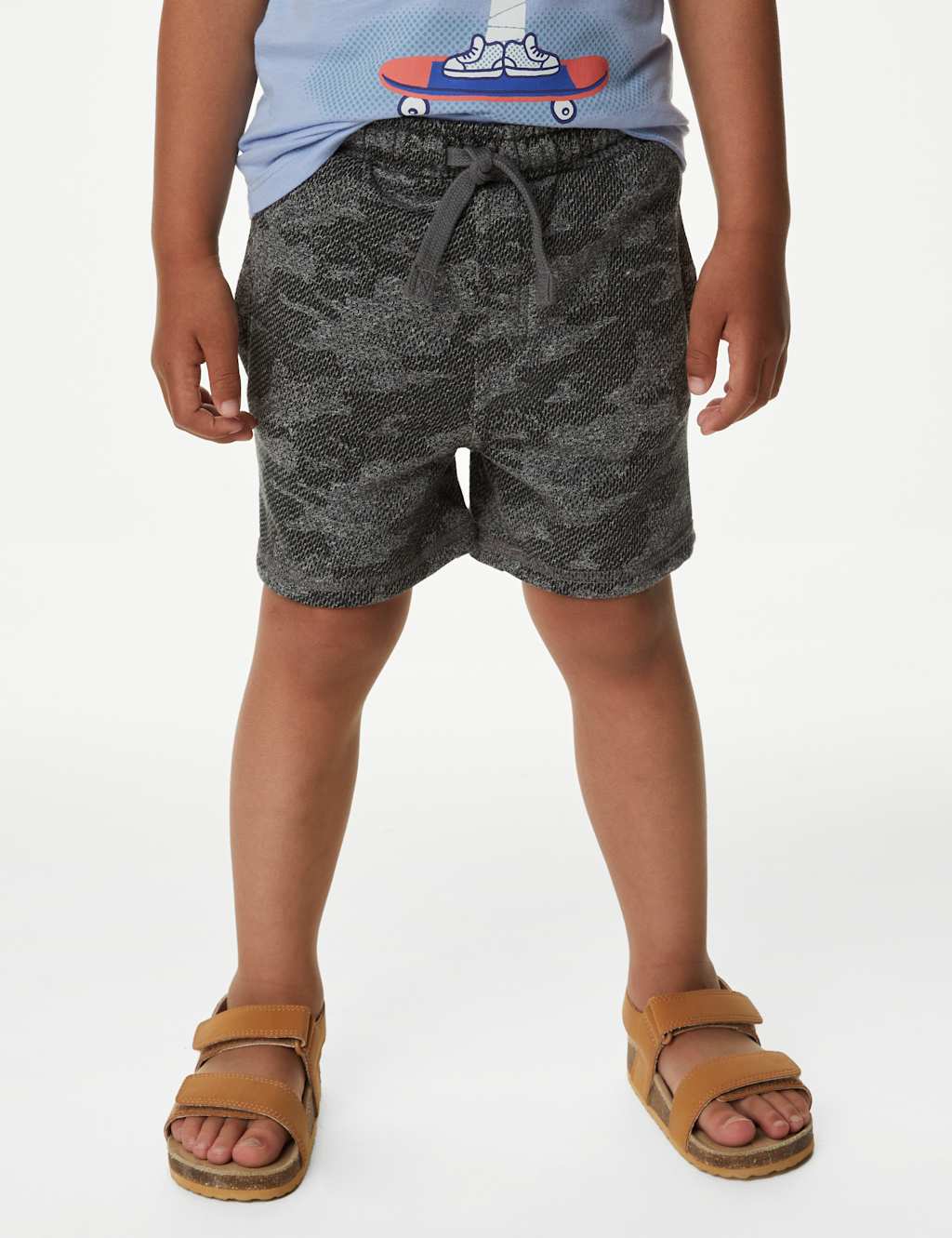 Cotton Rich Camouflage Shorts (2-8 Yrs) image 4