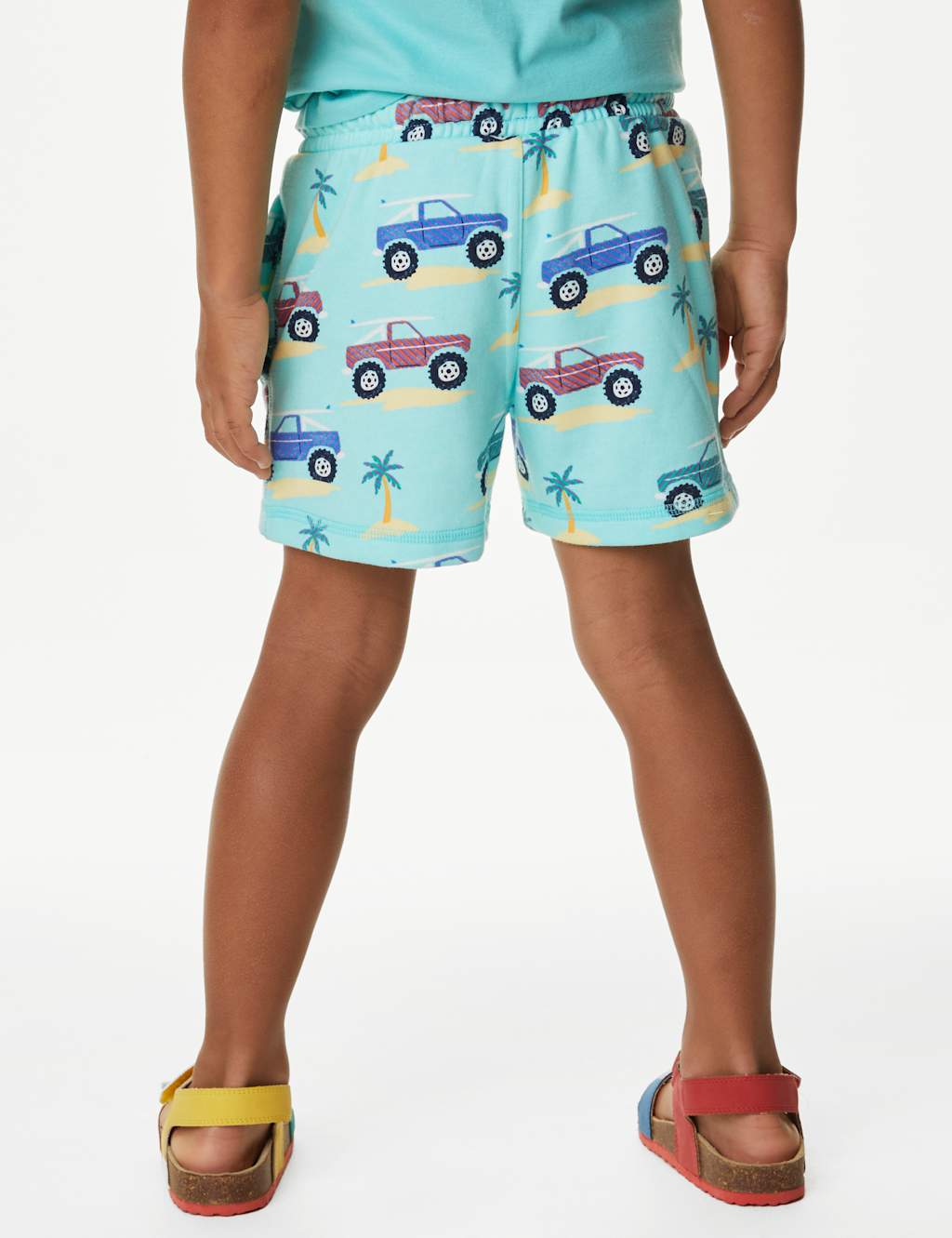 Cotton Rich Beach Buggy Print Shorts (2-8 Yrs) image 4