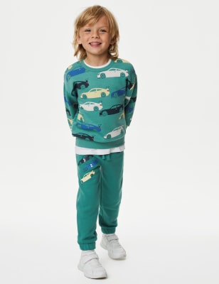 Cotton Rich Car Joggers (2-8 Yrs)