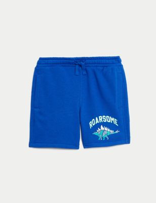Cotton Rich Roarsome Dinosaur Shorts (2-8 Yrs)