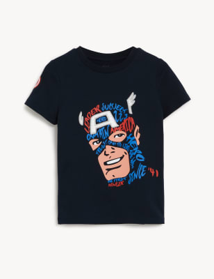 Pure Cotton Captain America™ T-Shirt