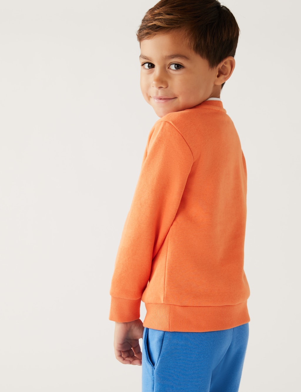 Cotton Rich Truck Sweatshirt (2-8 Yrs) image 3