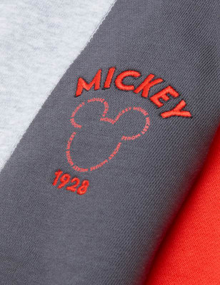 

M&S Collection Sudadera con capucha de algodón de Mickey Mouse™ (2-7 años) - Grey Mix, Grey Mix
