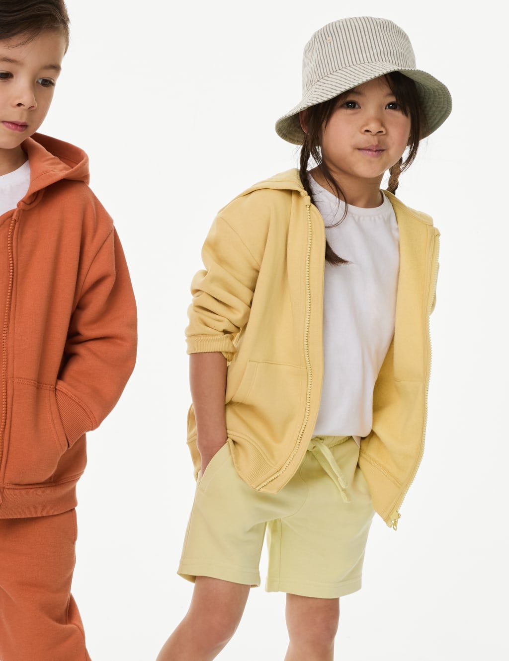 Skechers hoodie kids on sale yellow