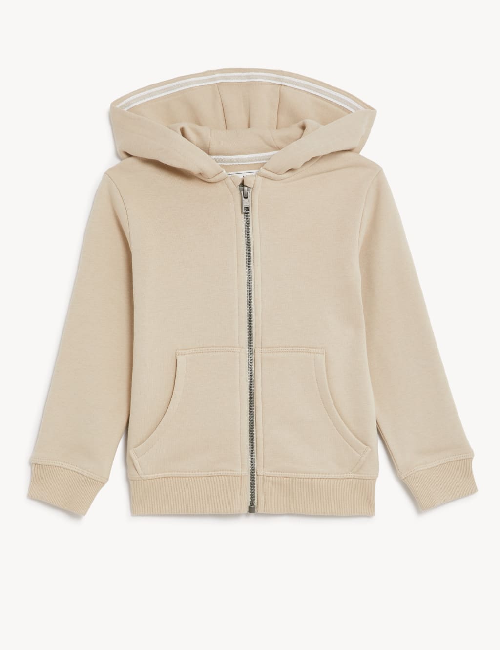 Cotton Rich Zip Hoodie (2-8 Yrs) image 2