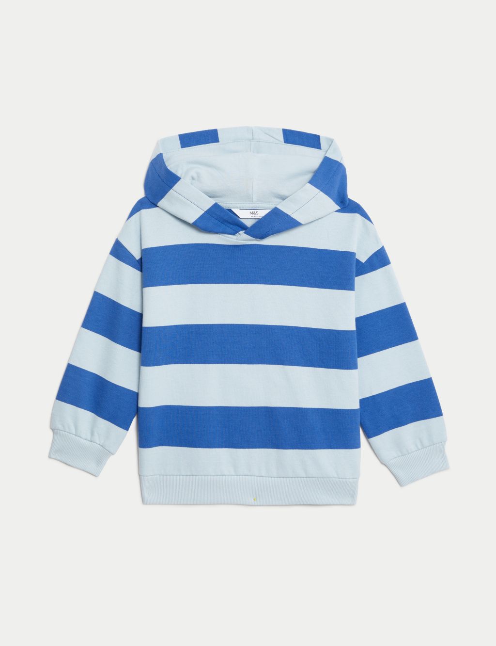 Pure Cotton Striped Hoodie (2-8 Yrs)