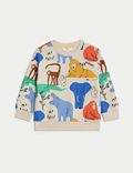Cotton Rich Animal Sweatshirt (2-8 Yrs)