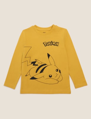 

M&S Collection Top 100% algodón de Pokémon™ (2-7 años) - Yellow, Yellow