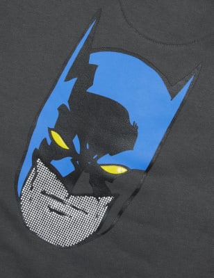 

M&S Collection Sudadera con capucha de algodón de Batman™ (2-7 años) - Black, Black