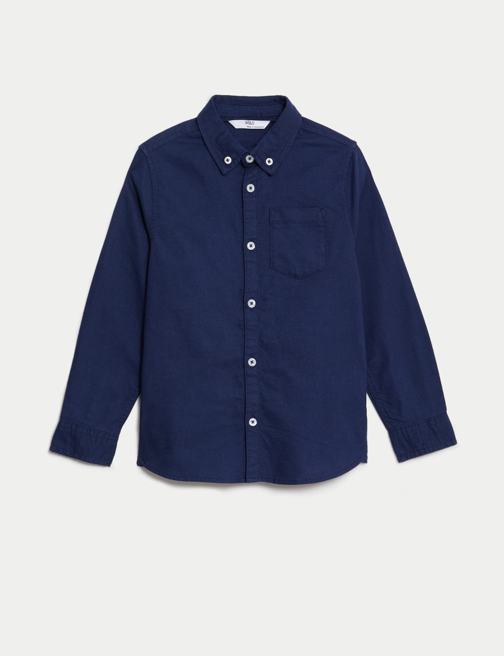 Pure Cotton Oxford Shirt (2-8 Yrs) image 2