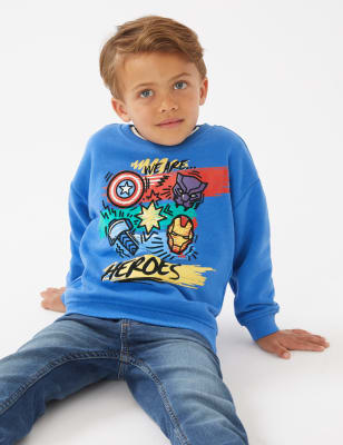 Superhero sweatshirt best sale